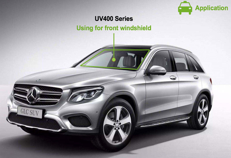 High UV Blocking Car Window Film For Protecting Skin And Eyes Customized Size